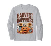 Harvest Happiness Gardening Fall Pumpkin Long Sleeve T-Shirt