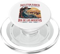Harvest Herd Honor - Día de los Muertos Cowboy Farmer PopSockets PopGrip for MagSafe
