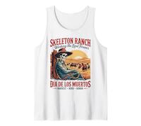 Harvest Herd Honor - Día de Los Muertos Cowboy Farmer Tank Top