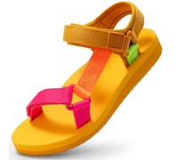 Harvest Land Women's Sports Sandals Walking Athletic Hiking Sandal Water Adjustable Outdoor Lifestyle Casual Open Toe Sandal Summer Yellow Multi 9