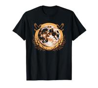Harvest Moon Autumn Fox Woodland Fall T-Shirt