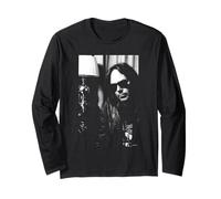 Harvest Moon Singer Neil Young By AJ Barratt Long Sleeve T-Shirt