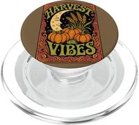 Harvest Moon Vibes Autumn Nature Witch Aesthetic Fall Magic PopSockets PopGrip for MagSafe