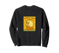 Harvest Moon Vibes Autumn Nature Witch Aesthetic Fall Magic Sweatshirt