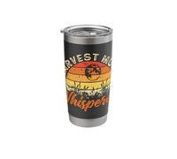 Harvest Moon Whisperer Autumn Vintage Fall Stainless Steel Insulated Tumbler