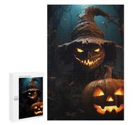 Harvest Of Fear: Home Décor Activity, 1000 PCS Decorative Jigsaw for Grown-Ups - for Quiet Evenings And Focused Play