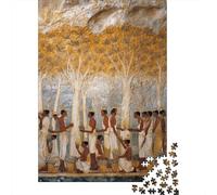 Harvest Scene, Medieval Art Rätsel Für Erwachsene || Familienspaß-Puzzles 38x26cm/1000pcs Erwachsene