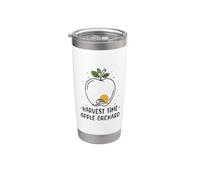 Harvest Time Apple Orchard Apple Squad Apple Picking Day Stainless Steel Insulated Tumbler