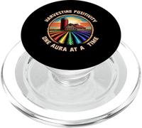 Harvesting Positivity One Aura At A Time Farming Enthusiast PopSockets PopGrip for MagSafe