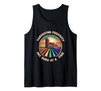 Harvesting Positivity One Aura at A Time Farming Enthusiast Tank Top
