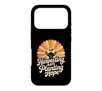 Harvesting Rays Planting Hope Funny Solar Gardener Case for iPhone 17 Pro