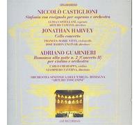 Harvey: Cello Concerto / Castiglioni: Sinfonia con rosignolo / Guarnieri: Romanza alla notte no.2