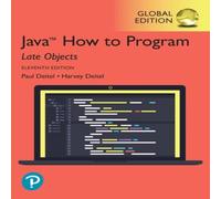 Harvey Deitel Java How to Program, Late Objects, Global Edition Paperback Book Harvey Deitel Multicolor