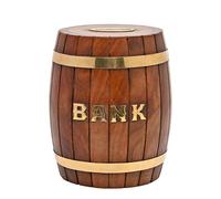 Harvey Makin Barrel Shape Money Box 12.6cm x 10.3cm x 10.4cm