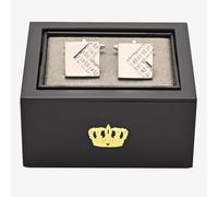Harvey Makin Chevron Square Cufflinks HM2388