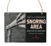 Harvey Makin Civil Defence Snoring Area Wall Plaque Harvey Makin Multicolor