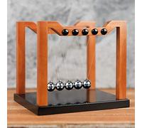Harvey Makin Collection - Wood Effect Newtons Cradle 16x18cm
