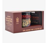 Harvey Makin Football Watching Mug And Coaster Set HM2529