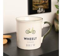 Harvey Makin Hobbies Cycling Mug in White Harvey Makin White