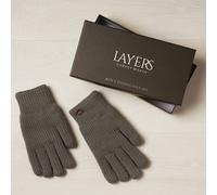 Harvey Makin Layers Gloves Gift Set - Grey Harvey Makin Grey One Size