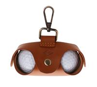 Harvey Makin Men's Golfers Spare Balls Caddy - Tan in Brown Harvey Makin Brown