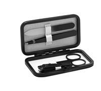 Harvey Makin Men's Mens Manicure Gift Set in Black Harvey Makin Black