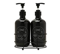 Harvey Makin Men's Mens Shower Essentials Gift Set in Black Harvey Makin Black