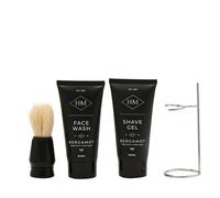 Harvey Makin Men's Shaving Gift Set in Black Harvey Makin Black