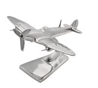 Harvey Makin Military Heritage 6" Metal Model - Spitfire in Silver Harvey Makin Silver