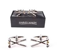 Harvey Makin Pair of Cufflinks - Golf Clubs CL246