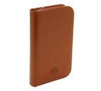 Harvey Makin Passport & Travel Document Holder in Brown Harvey Makin Brown