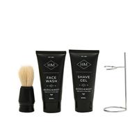 Harvey Makin Shaving Gift Set In Black Black One Size