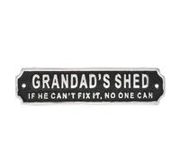 Harvey Makin Sign - Grandad's Shed in Black Harvey Makin Black