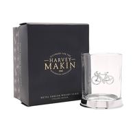 Harvey Makin Whisky Glass - Cycling in Clear Harvey Makin Clear