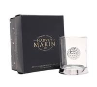 Harvey Makin Whisky Glass - Golf in Clear Harvey Makin Clear
