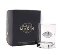 Harvey Makin Whisky Glass - Rugby in Clear Harvey Makin Clear