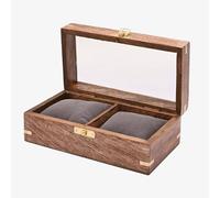 Harvey Makin Wooden Duo Watch Box HM2731