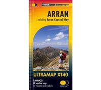 HARVEY Maps Arran including Arran Coastal Way Ultramap -