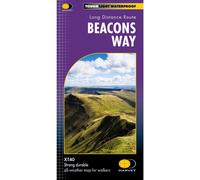HARVEY Maps Beacons Way Trail Map -