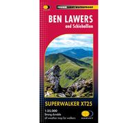 HARVEY Maps Ben Lawers and Schiehallion Superwalker Map -