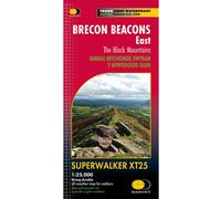 HARVEY Maps Brecon Beacons East Superwalker Map -