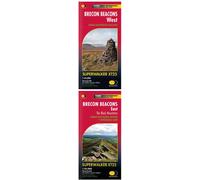 HARVEY Maps Brecon Beacons Superwalker Map Set -