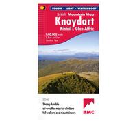 Harvey Maps British Mountain Map - Knoydart, Kintail & Glen