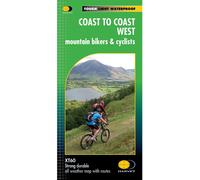 HARVEY Maps Coast to Coast West Cycle Map -