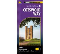 HARVEY Maps Cotswold Way Trail Map -