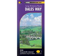 HARVEY Maps Dales Way Trail Map -