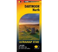 HARVEY Maps Dartmoor North Ultramap -
