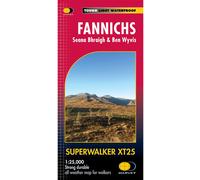 HARVEY Maps Fannichs Superwalker Map -