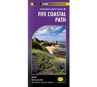HARVEY Maps Fife Coastal Path Trail Map -