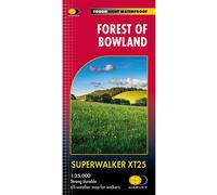 HARVEY Maps Forest of Bowland Superwalker Map -